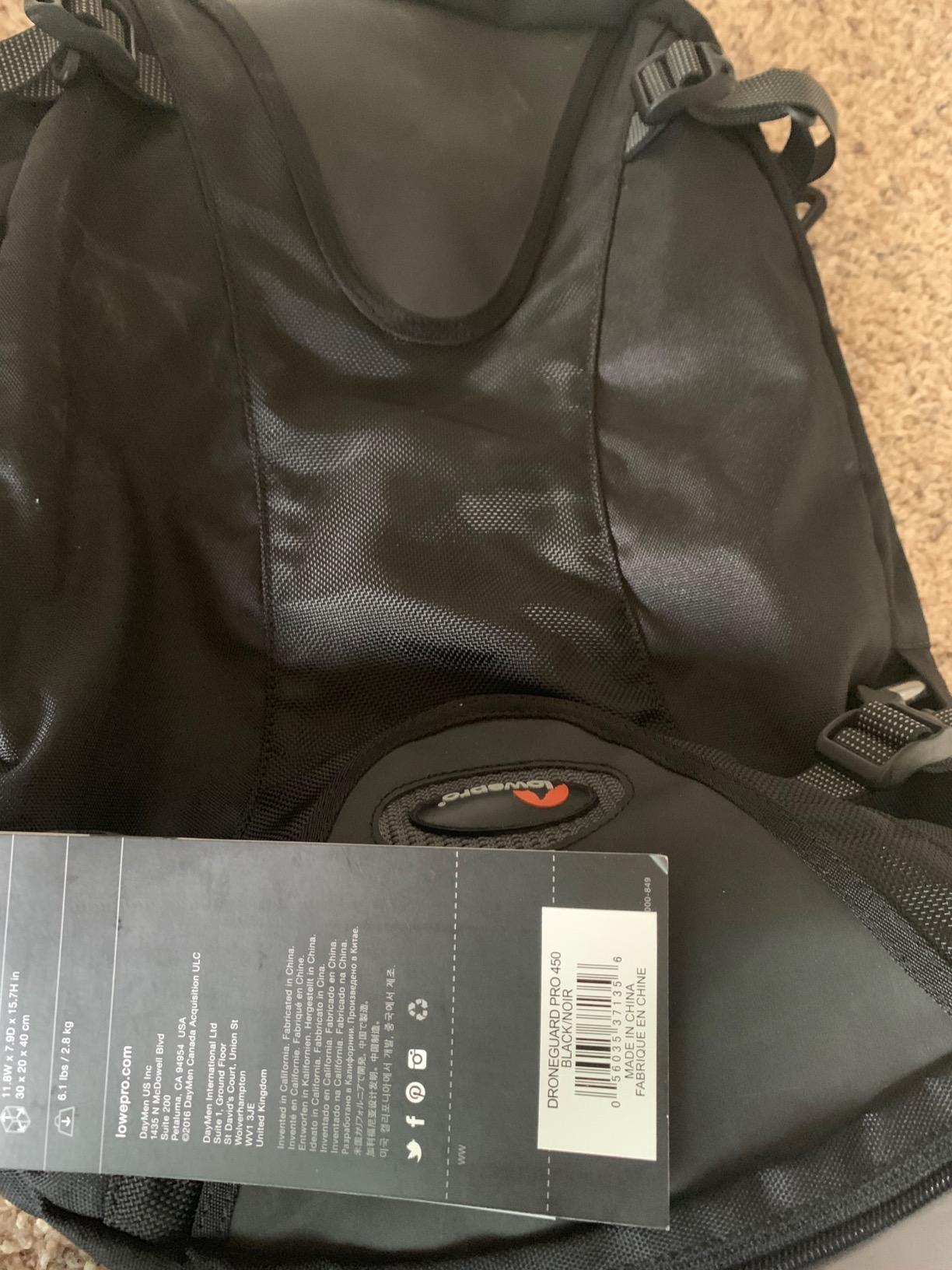 Lowepro DroneGuard Pro 450 (Black) 37135 - Customer Photo 1