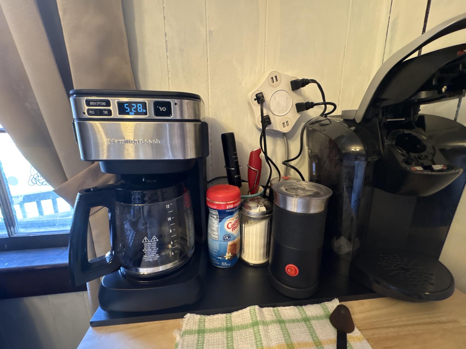 Hamilton Beach FrontFill 12 Cup Programmable Drip Coffee Maker customer photo 1