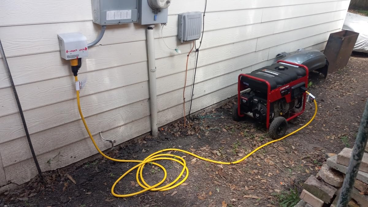 Champion Power Equipment 25-Foot 30-Amp 250-Volt Generator Power Cord - Customer Photo 1