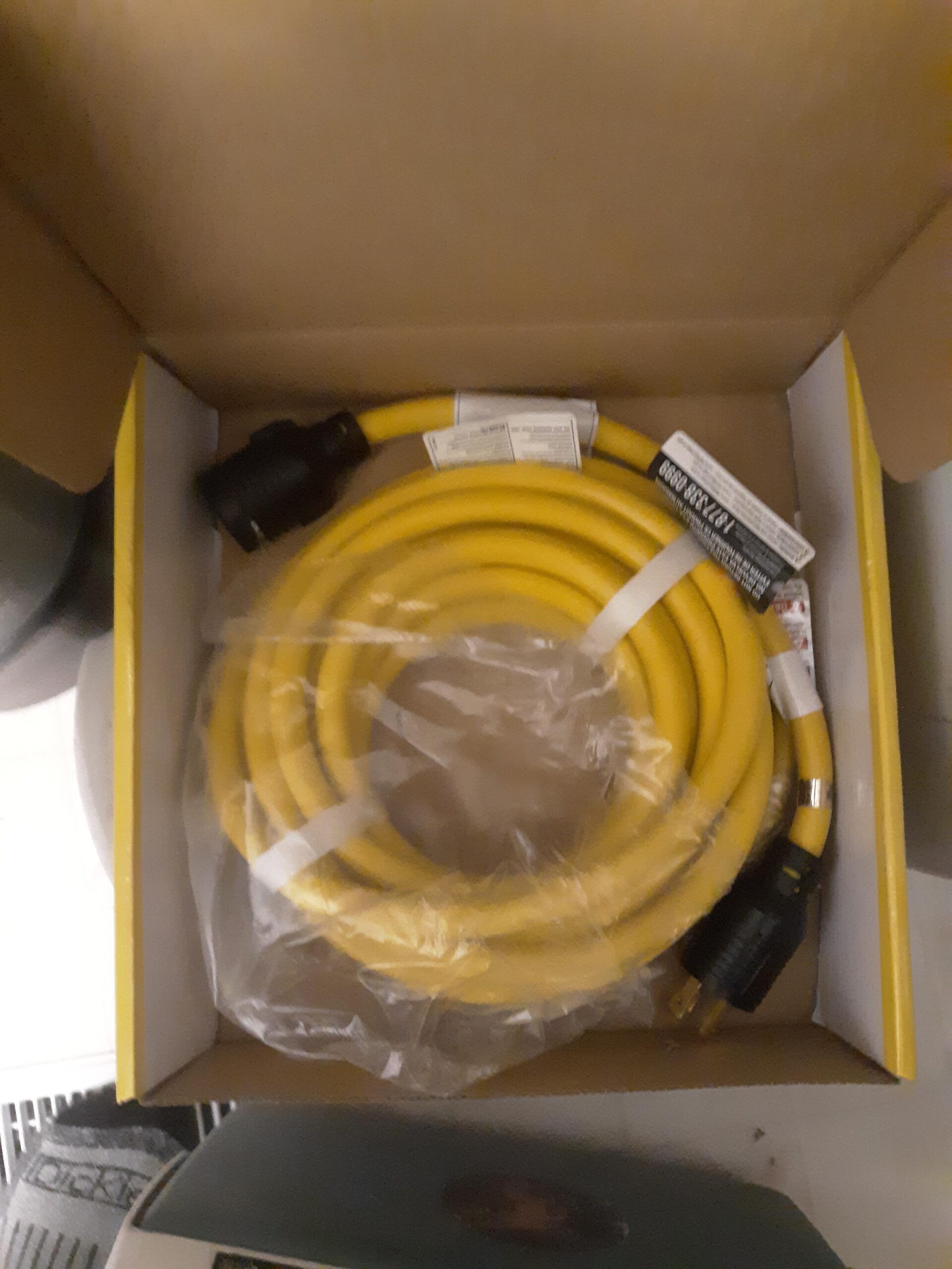 Champion Power Equipment 25-Foot 30-Amp 250-Volt Generator Power Cord - Customer Photo 2
