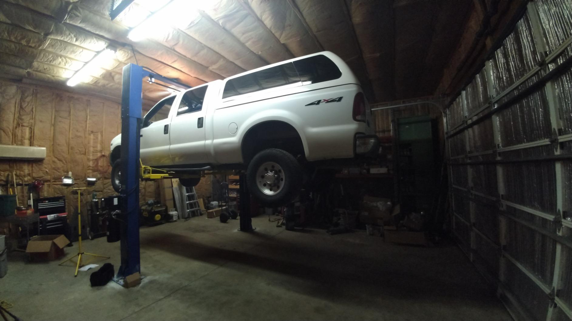 APlusLift HW-10KOH-A 10000LB Two Post Overhead Clear Floor Car Lift/Industry Leading 3 Year Warranty Customer Review APlusLift HW-10KOH-A 10000LB Two Post Overhead Clear Floor Car Lift/Industry Leading 3 Year Warranty - Customer Photo 2