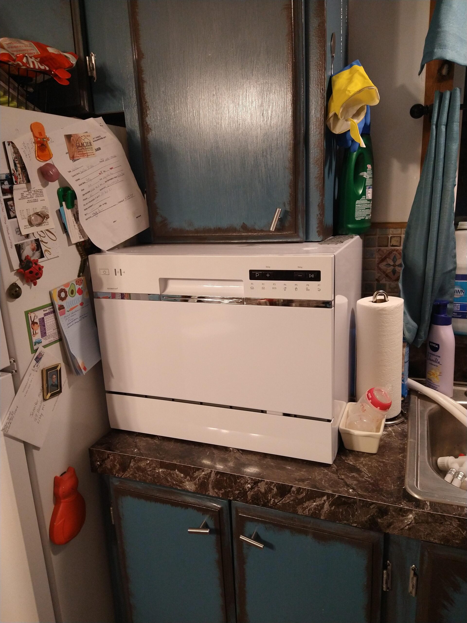 EdgeStar DWP62WH 6 Place Setting Portable Countertop Dishwasher - White Customer Review EdgeStar DWP62WH 6 Place Setting Portable Countertop Dishwasher - White - Customer Photo 2