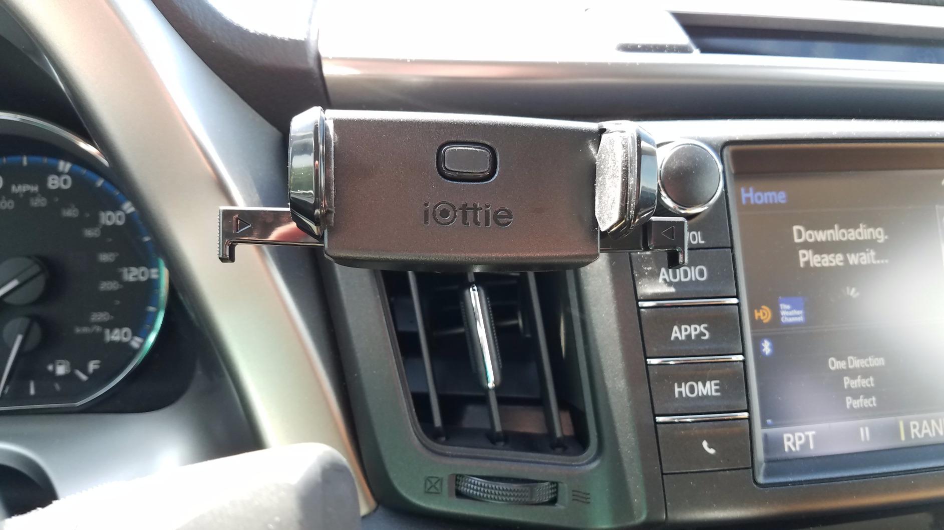 iOttie Easy One Touch Mini Dash & Windshield Car Mount Phone Holder || iPhone Xs Max R 8 Plus 7 Samsung Galaxy S10 E S9 S8 Plus Edge, Note 9 & Other Smartphones - Customer Photo 1
