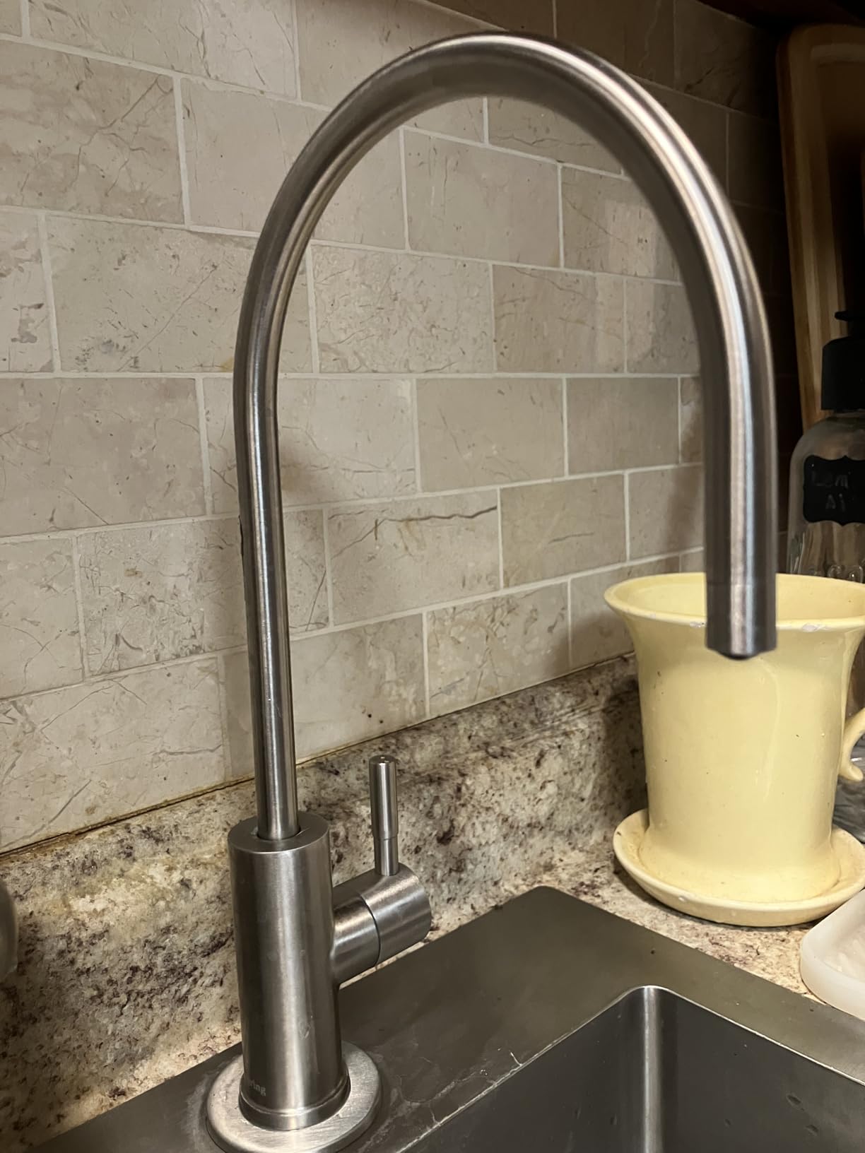 iSpring US31 Under Sink Water System, NSF Certified 3-Stage Water Filters, Reduces PFAS, Chloramine, Chlorine and More, Tankless Water Filter System with Faucet - Customer Photo 1