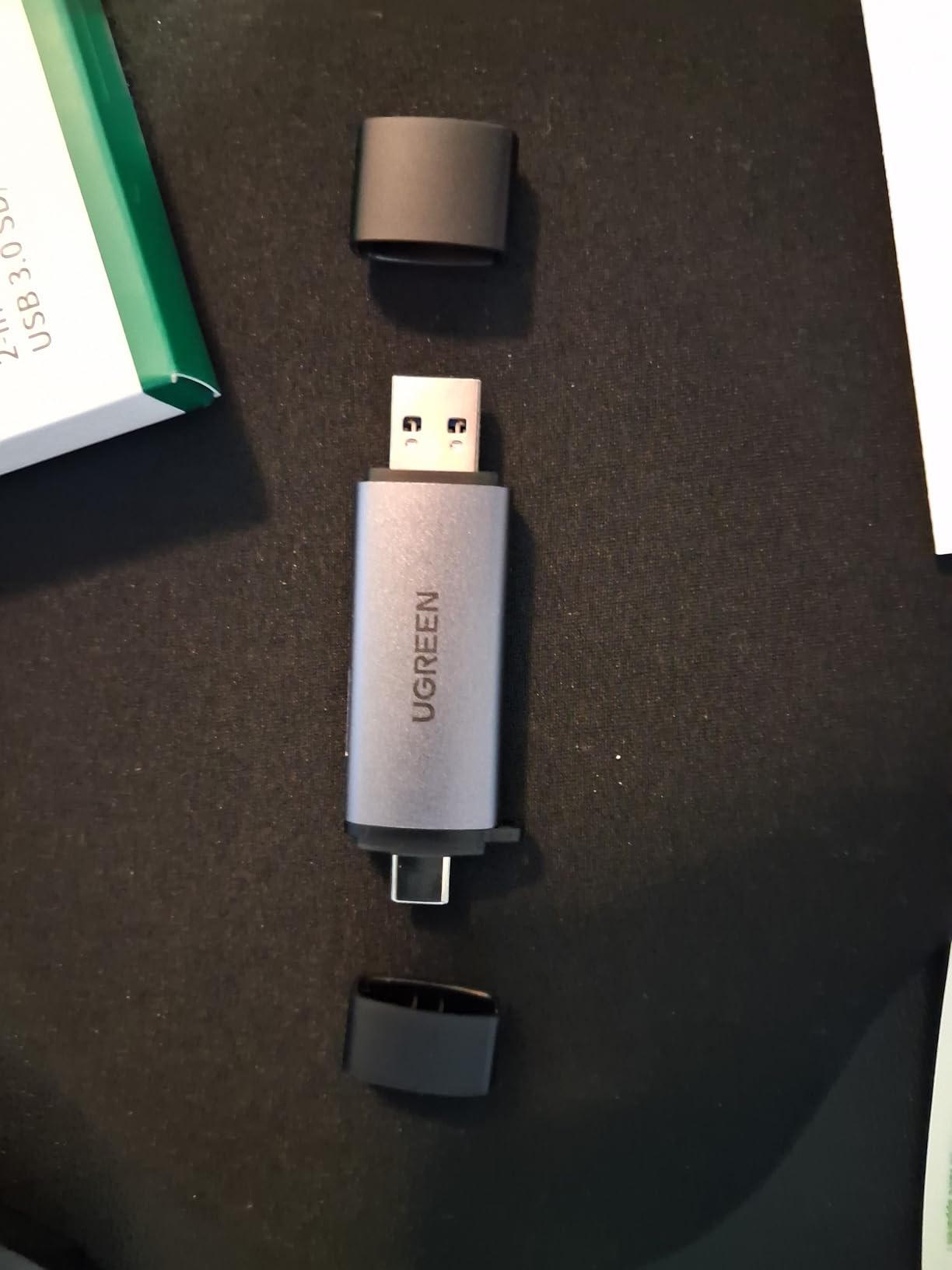 UGREEN SD Card Reader USB C, USB 3.0 Micro SD Card Reader 2 in 1 Memory Card Reader for MicroSD SDHC SDXC Compatible with PC Computer MacBook Laptop iPad iPhone 17 16 15 Pro/Pro Max Customer Review UGREEN SD Card Reader USB C, USB 3.0 Micro SD Card Reader 2 in 1 Memory Card Reader for MicroSD SDHC SDXC Compatible with PC Computer MacBook Laptop iPad iPhone 17 16 15 Pro/Pro Max - Customer Photo 2