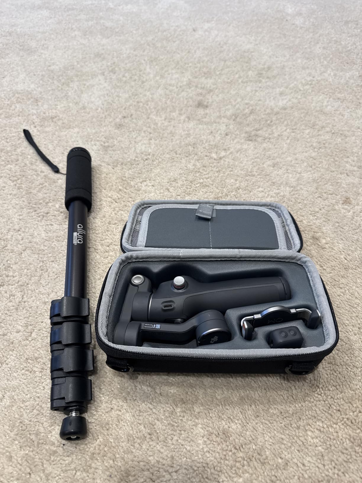 DJI Osmo Mobile 7P Gimbal Stabilizer for iPhone, Android, Native Tracking, Lighting, 3-Axis Phone Gimbal, Quick Launch, One-Tap Edit, Built-in Extension Rod & Tripod, 10hrs Use, Phone Charging Customer Review DJI Osmo Mobile 7P Gimbal Stabilizer for iPhone, Android, Native Tracking, Lighting, 3-Axis Phone Gimbal, Quick Launch, One-Tap Edit, Built-in Extension Rod & Tripod, 10hrs Use, Phone Charging - Customer Photo 2
