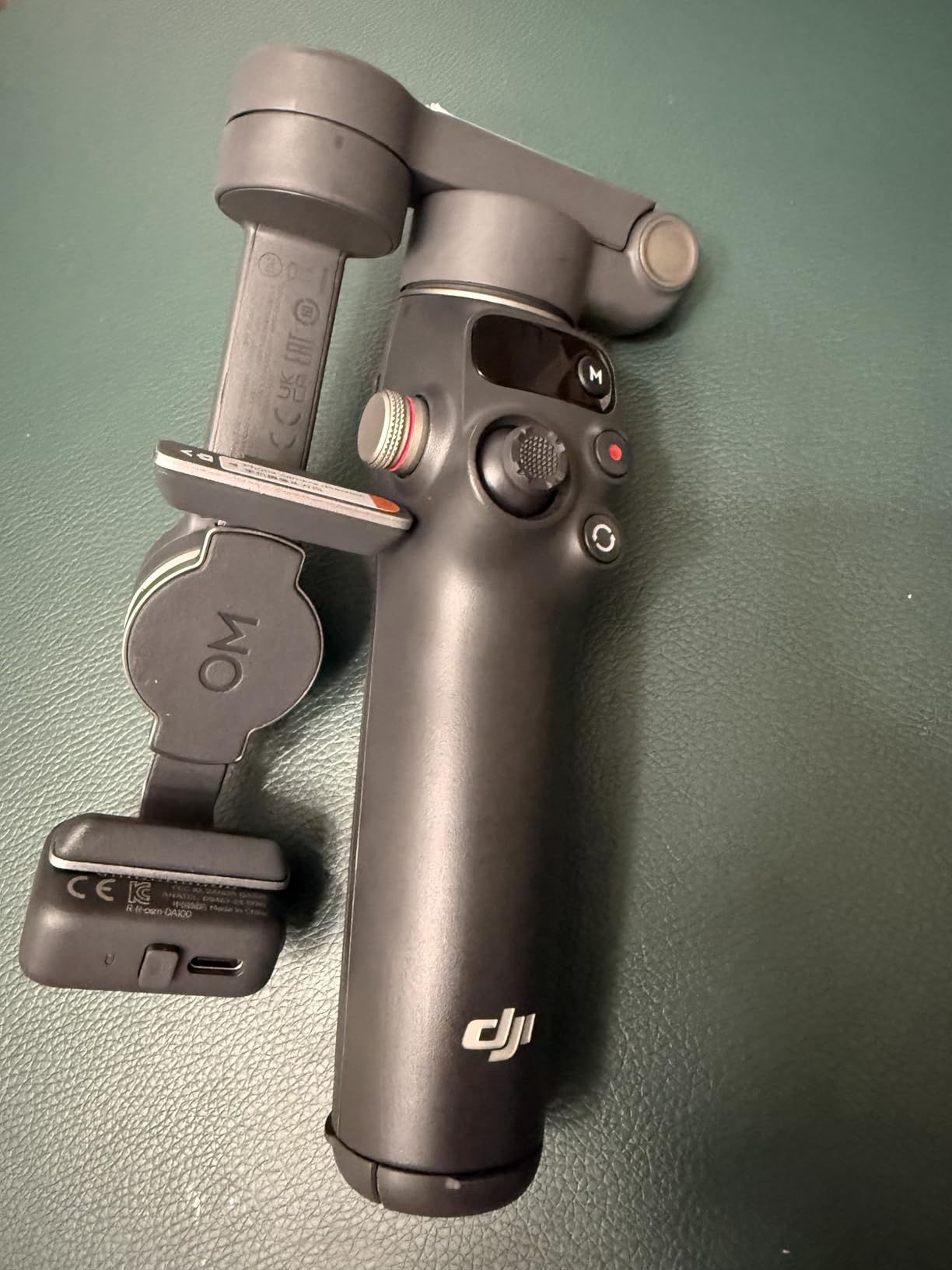 DJI Osmo Mobile 7P Gimbal Stabilizer for iPhone, Android, Native Tracking, Lighting, 3-Axis Phone Gimbal, Quick Launch, One-Tap Edit, Built-in Extension Rod & Tripod, 10hrs Use, Phone Charging - Customer Photo 4