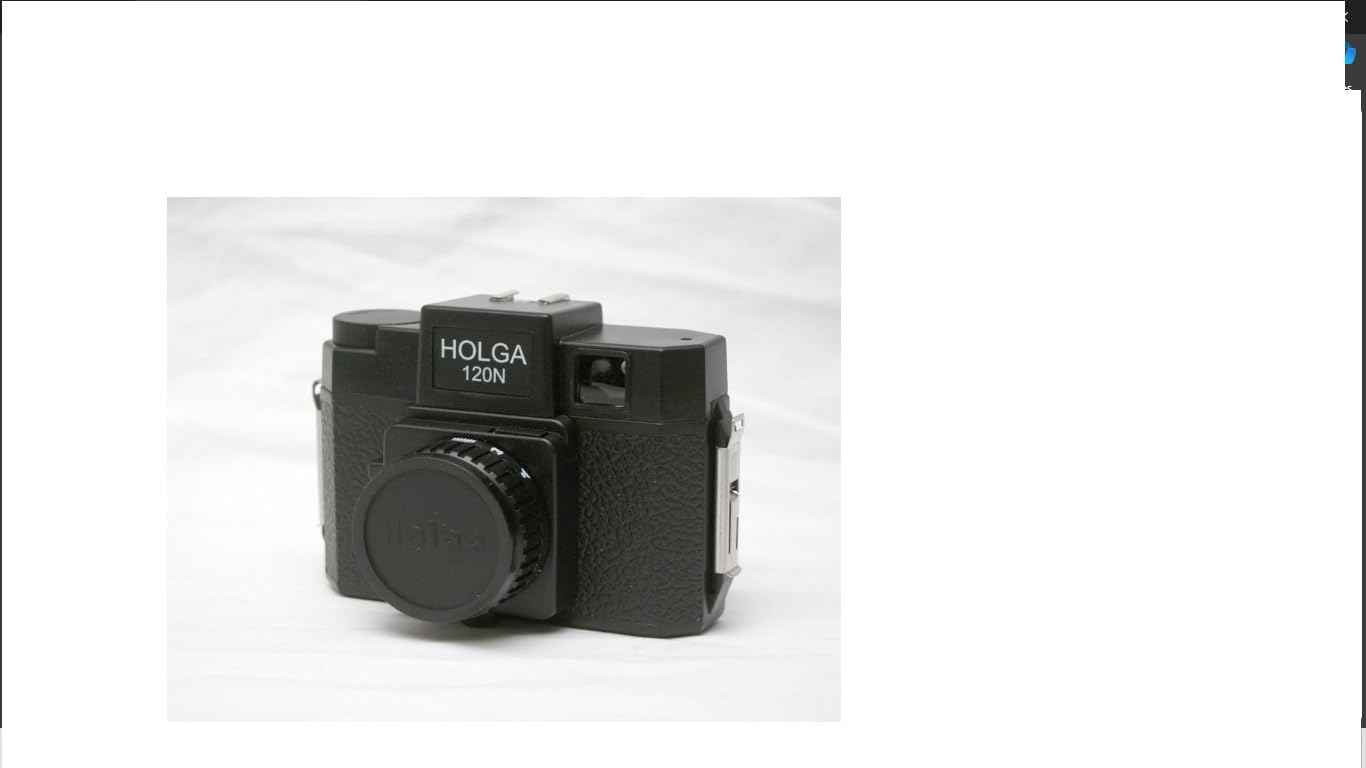 HOLGA 120GCFN Plastic Medium Format Camera with Built-in Flash and Glass Lens - Customer Photo 1