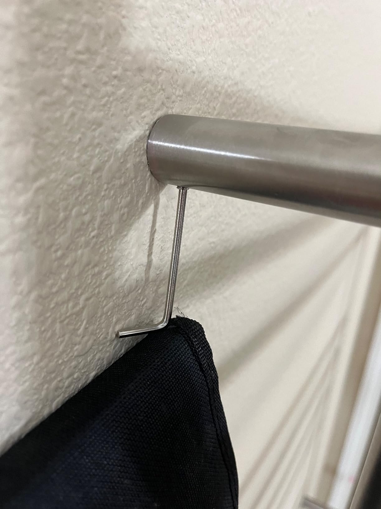 HEATGENE Towel Warmer Wall Mount Electric Plug-in/Hardwired Heated Towel Rack Brushed - Customer Photo 1