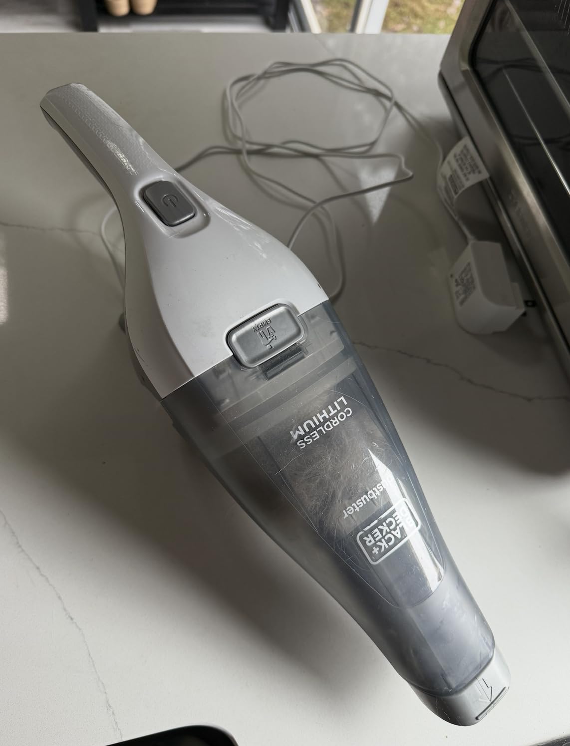 BLACK+DECKER dustbuster Cordless Handheld Vacuum, Portable Car Vacuum Cordless Rechargeable, Wall Mount, Strong Suction QuickClean (HNVC215B10) - Customer Photo 2