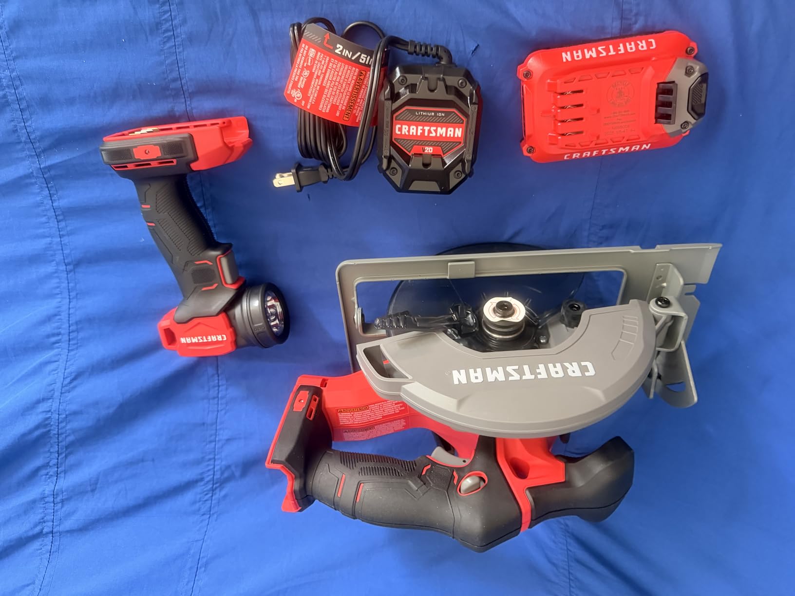 CRAFTSMAN V20 MAX Power Tool Combo Kit, 4-Tool Cordless Power Tool Set (CMCK401D2AM) Customer Review CRAFTSMAN V20 MAX Power Tool Combo Kit, 4-Tool Cordless Power Tool Set (CMCK401D2AM) - Customer Photo 2