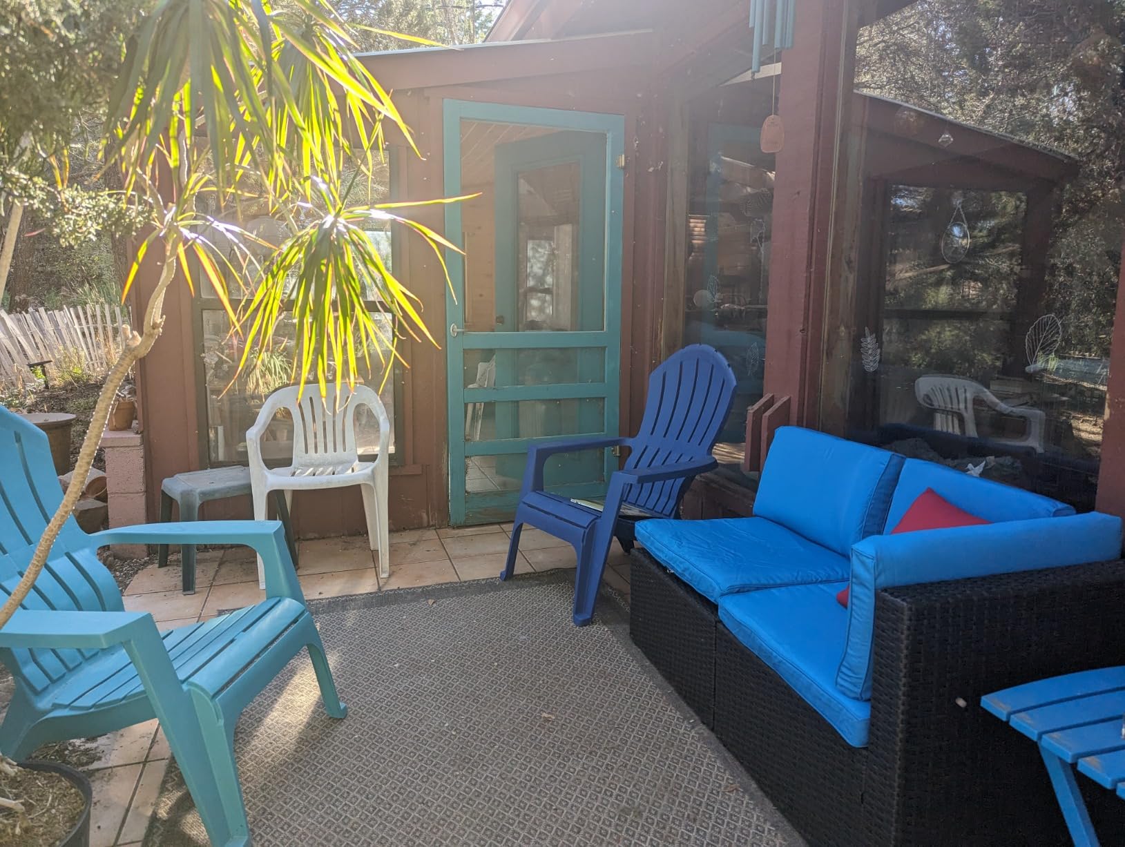 Devoko 5 Pieces Patio Furniture Sets All Weather Outdoor Sectional Patio Sofa Manual Weaving Wicker Rattan Patio Seating Sofas with Cushion and Glass Table (Beige) Customer Review Devoko 5 Pieces Patio Furniture Sets All Weather Outdoor Sectional Patio Sofa Manual Weaving Wicker Rattan Patio Seating Sofas with Cushion and Glass Table (Beige) - Customer Photo 1