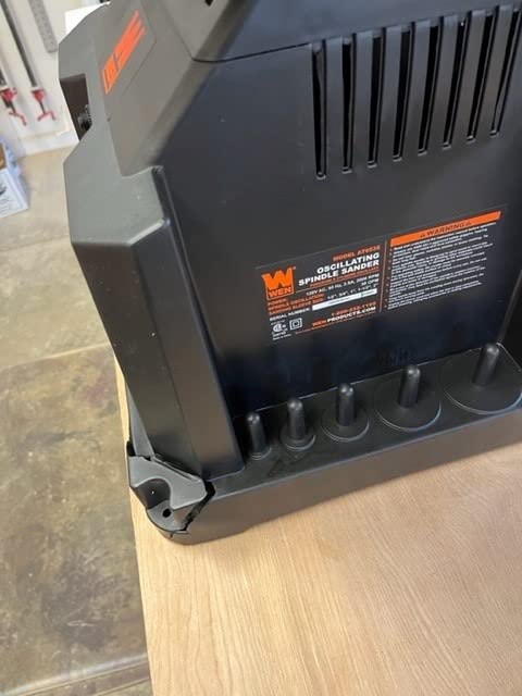 WEN AT6535 3.5-Amp Oscillating Spindle Sander with Extra Large Beveling Table Top Customer Review WEN AT6535 3.5-Amp Oscillating Spindle Sander with Extra Large Beveling Table Top - Customer Photo 2