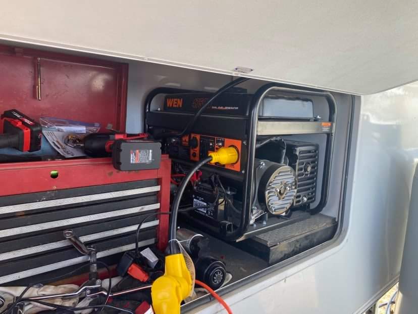 WEN 4,750-Watt 120V/240V Dual Fuel Portable Generator with Wheel Kit and Electric Start (DF475T) Customer Review WEN 4,750-Watt 120V/240V Dual Fuel Portable Generator with Wheel Kit and Electric Start (DF475T) - Customer Photo 5