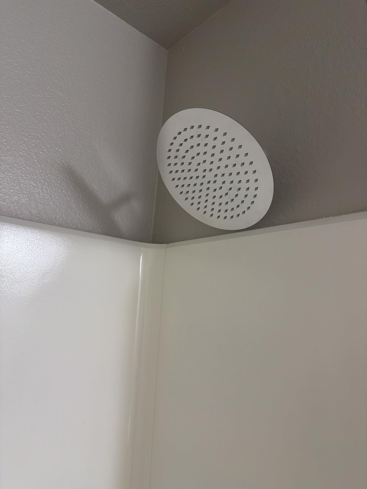 NearMoon Rain Shower Head, Ultra-Thin Design-Pressure Boosting, Awesome Some Experience, High Flow Stainless Steel Rainfall Head (8 Inch,Chrome Finish) customer photo 1