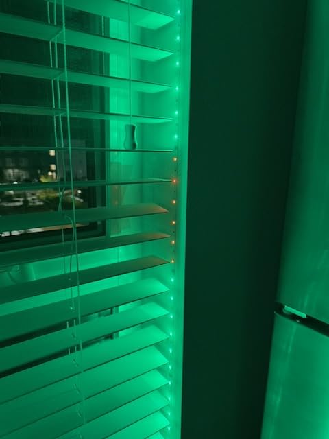 Govee Smart RGB LED Strip Lights, 16.4ft WiFi LED Strip Lighting Work with Alexa and Google Assistant, 16 Million Colors with App Control and Music Sync LED Lights for Bedroom, Home Decor - Customer Photo 4