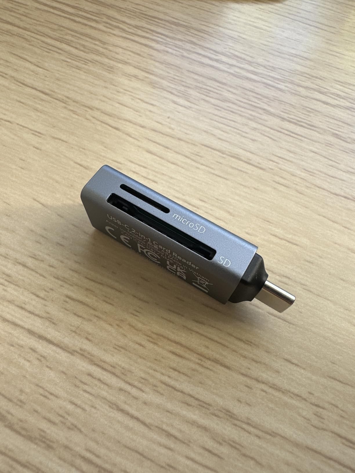Anker SD Card Reader, 2-in-1 USB C Memory Card Reader for Digital Camera SD Card Viewer with Dual Slot for SDXC, SDHC, SD, MMC, RS-MMC, Micro SDXC,MicroSD, Micro SDHC Card, and UHS-I Cards Customer Review Anker SD Card Reader, 2-in-1 USB C Memory Card Reader for Digital Camera SD Card Viewer with Dual Slot for SDXC, SDHC, SD, MMC, RS-MMC, Micro SDXC,MicroSD, Micro SDHC Card, and UHS-I Cards - Customer Photo 1