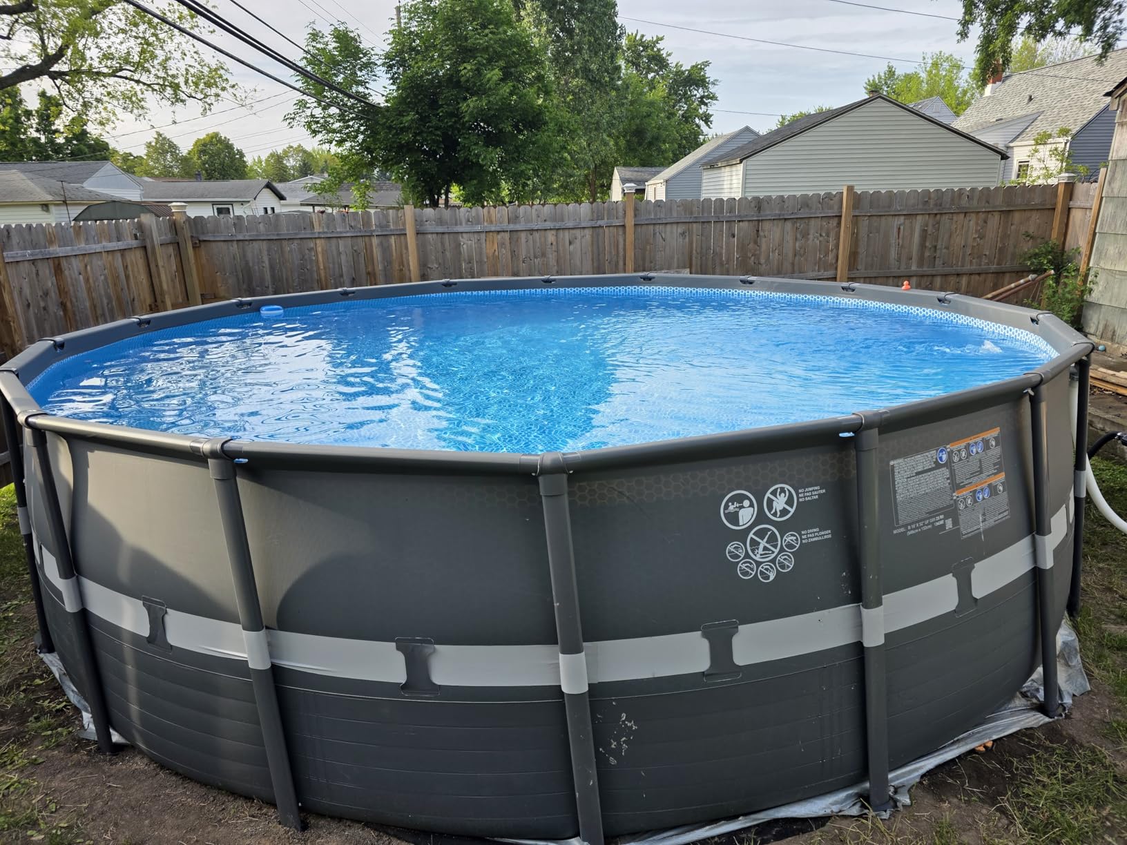 INTEX 26329EH Ultra XTR 18ft x 52in Above Ground Swimming Pool Set with Sand Filter Pump and Cleaning Maintenance Kit customer photo 2
