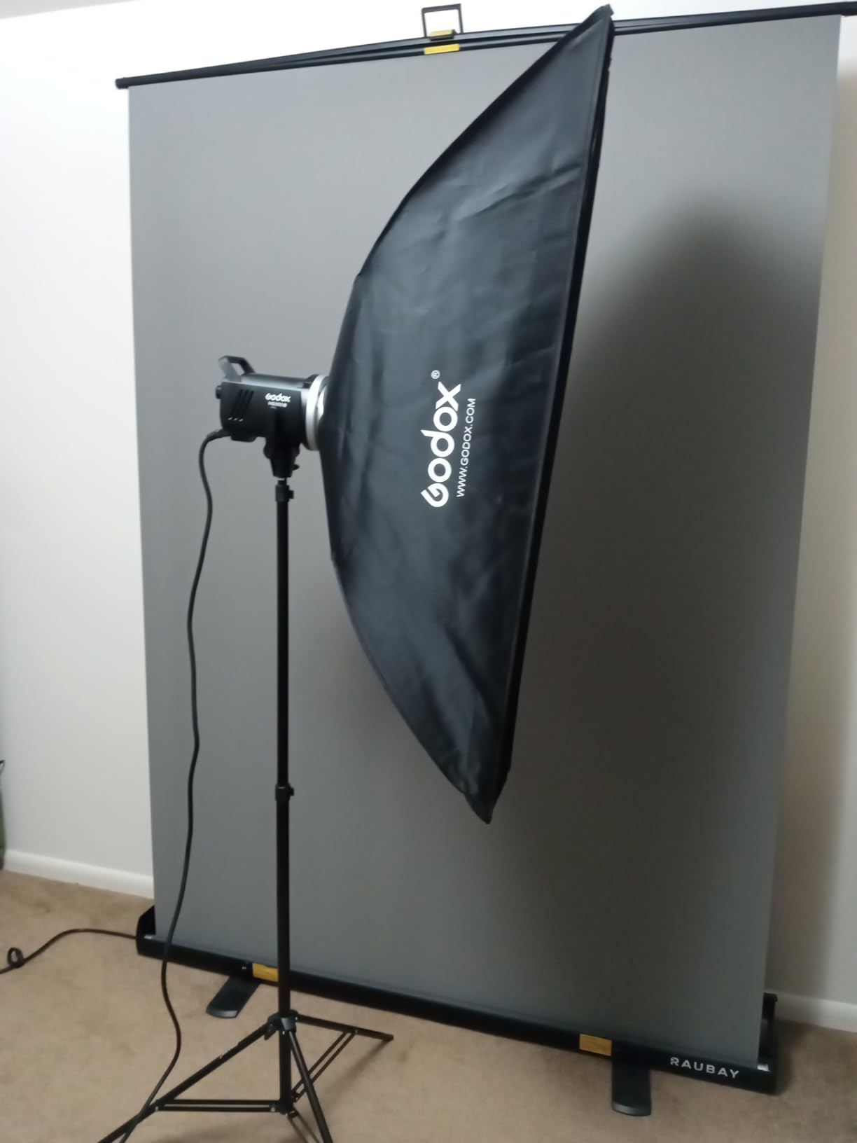 EMART 7 Ft Light Stand for Photography, Portable Photo Video Tripod Stand, 2 Pack Lighting Stand with Carry Case for Speedlight, Flash, Softbox,Strobe Light, Camera, Photographic Portrait customer photo 2
