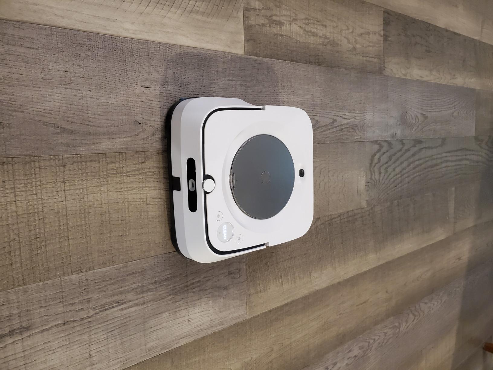 iRobot Braava Jet M6 (6110) Ultimate Robot Mop- Wi-Fi Connected, Precision Jet Spray, Smart Mapping, Works with Alexa, Ideal for Multiple Rooms, Recharges and Resumes, White Customer Review iRobot Braava Jet M6 (6110) Ultimate Robot Mop- Wi-Fi Connected, Precision Jet Spray, Smart Mapping, Works with Alexa, Ideal for Multiple Rooms, Recharges and Resumes, White - Customer Photo 1