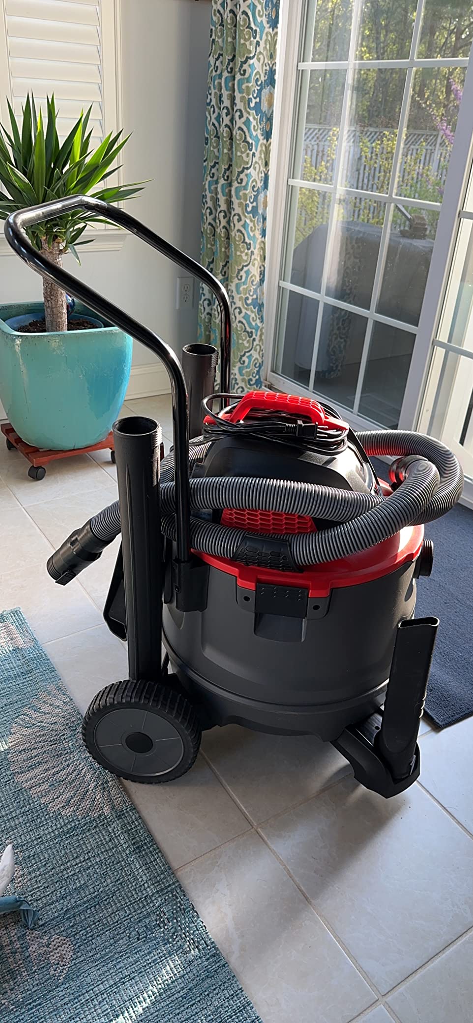 RIDGID 62718 Red 14 gallon RT1400 Wet/Dry Vacuum, Dark Gray and Red Customer Review RIDGID 62718 Red 14 gallon RT1400 Wet/Dry Vacuum, Dark Gray and Red - Customer Photo 1