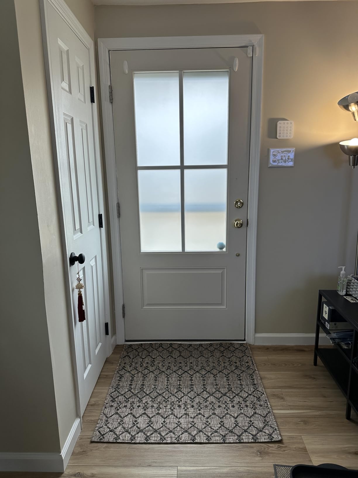 JONATHAN Y Moroccan Geometric Indoor Outdoor Area Rug 8X10 Natural/Black, Ourika Textured Weave for Backyard, Patio, Porch, Easy-Cleaning, High Traffic, Pet-Friendly, Non-Shedding (SMB108D-8) customer photo 1