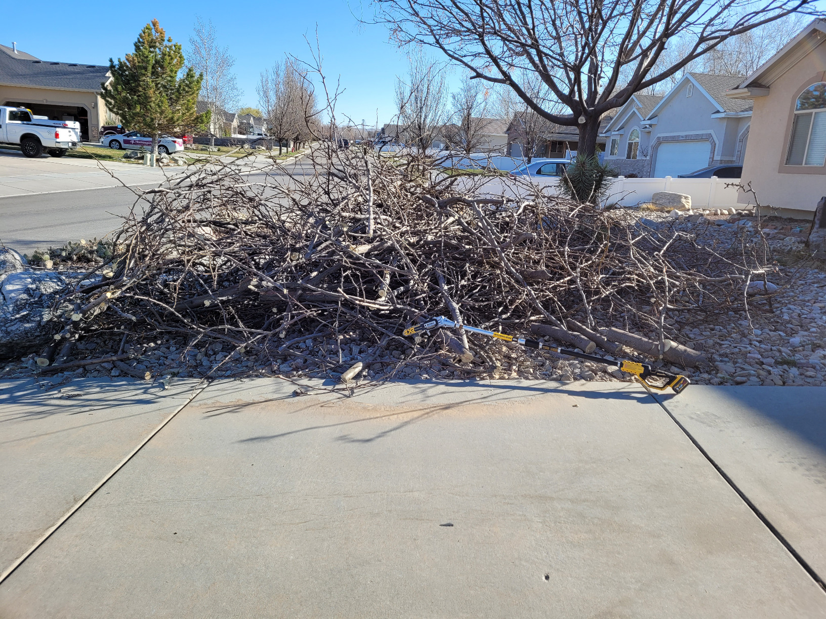 DEWALT 20V MAX* XR® Brushless Cordless Pole Saw (Tool Only-Battery & Charger not included) (DCPS620B) customer photo 2