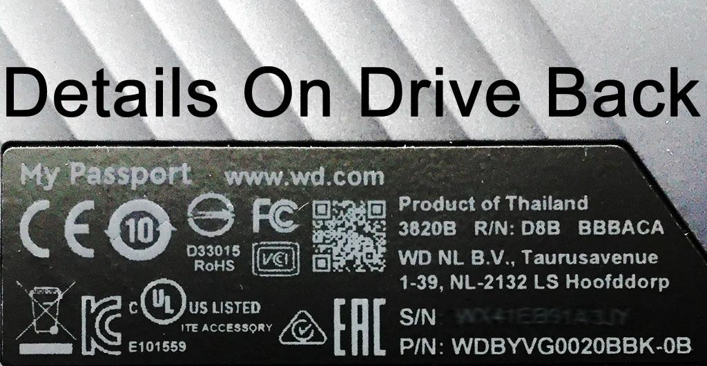 WD 2TB My Passport Portable External Hard Drive, Black, backup software with password protection, USB 3.1/USB 3.0 compatible Customer Review WD 2TB My Passport Portable External Hard Drive, Black, backup software with password protection, USB 3.1/USB 3.0 compatible - Customer Photo 1