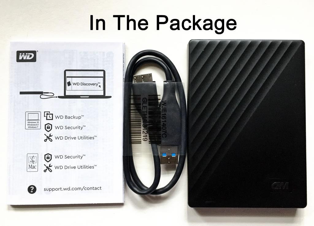 WD 2TB My Passport Portable External Hard Drive, Black, backup software with password protection, USB 3.1/USB 3.0 compatible Customer Review WD 2TB My Passport Portable External Hard Drive, Black, backup software with password protection, USB 3.1/USB 3.0 compatible - Customer Photo 2