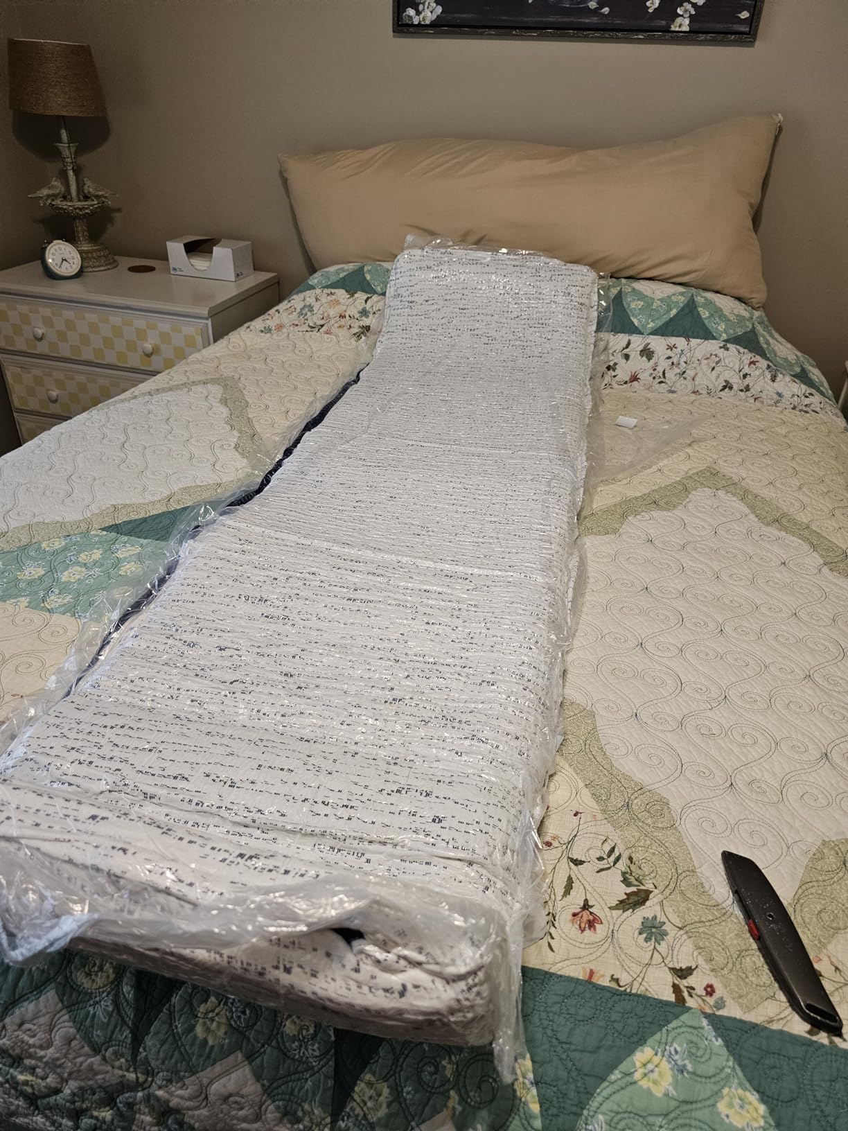 ViscoSoft 3 Inch Memory Foam Mattress Topper King - Select High Density - (Gel-Infused and Ventilated) Mattress Pad with Soft Removable Bamboo-Rayon Cover - Customer Photo 1