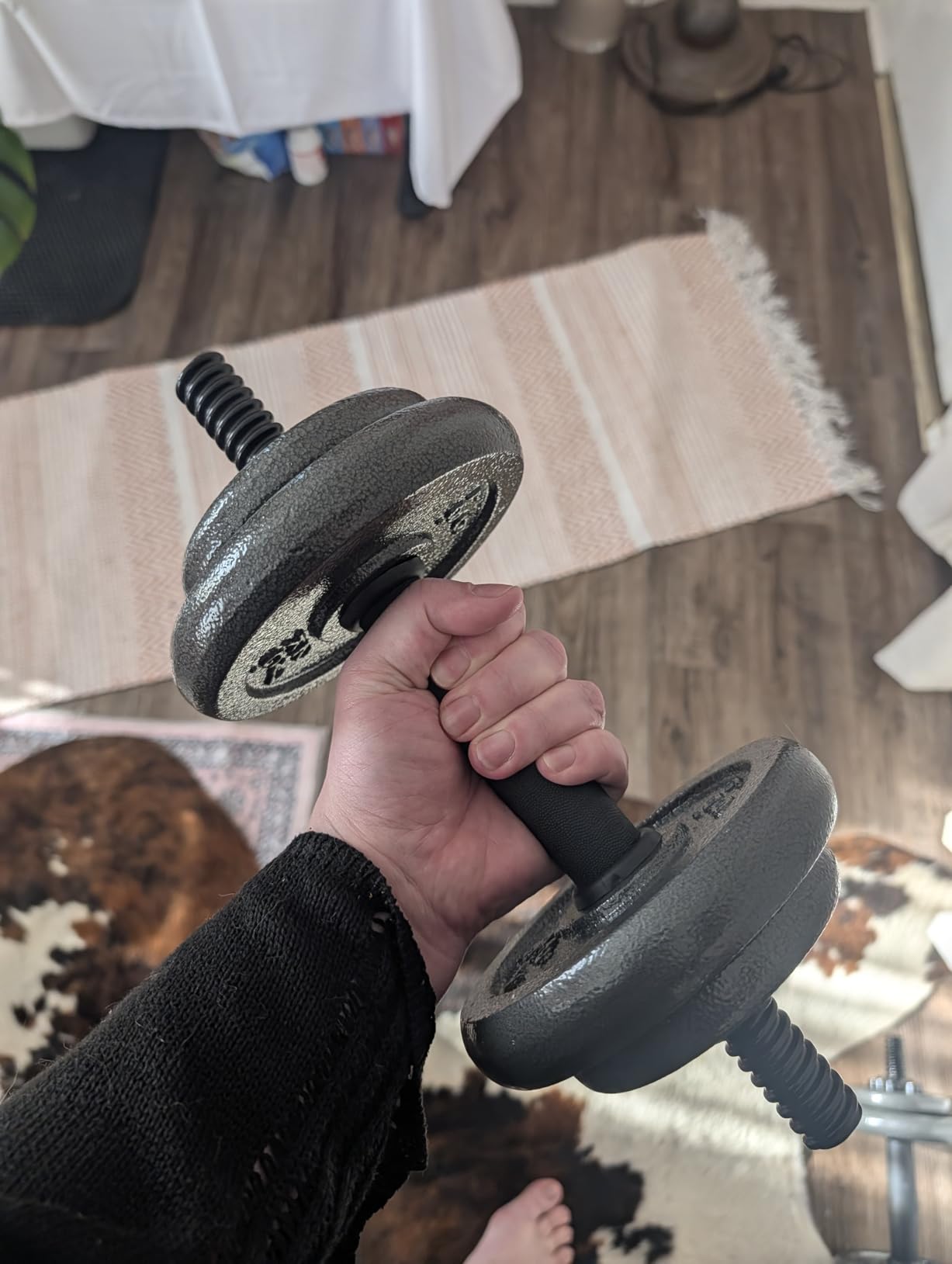 Cap Barbell Adjustable Dumbbell Weight Set | Multiple Options - Customer Photo 1