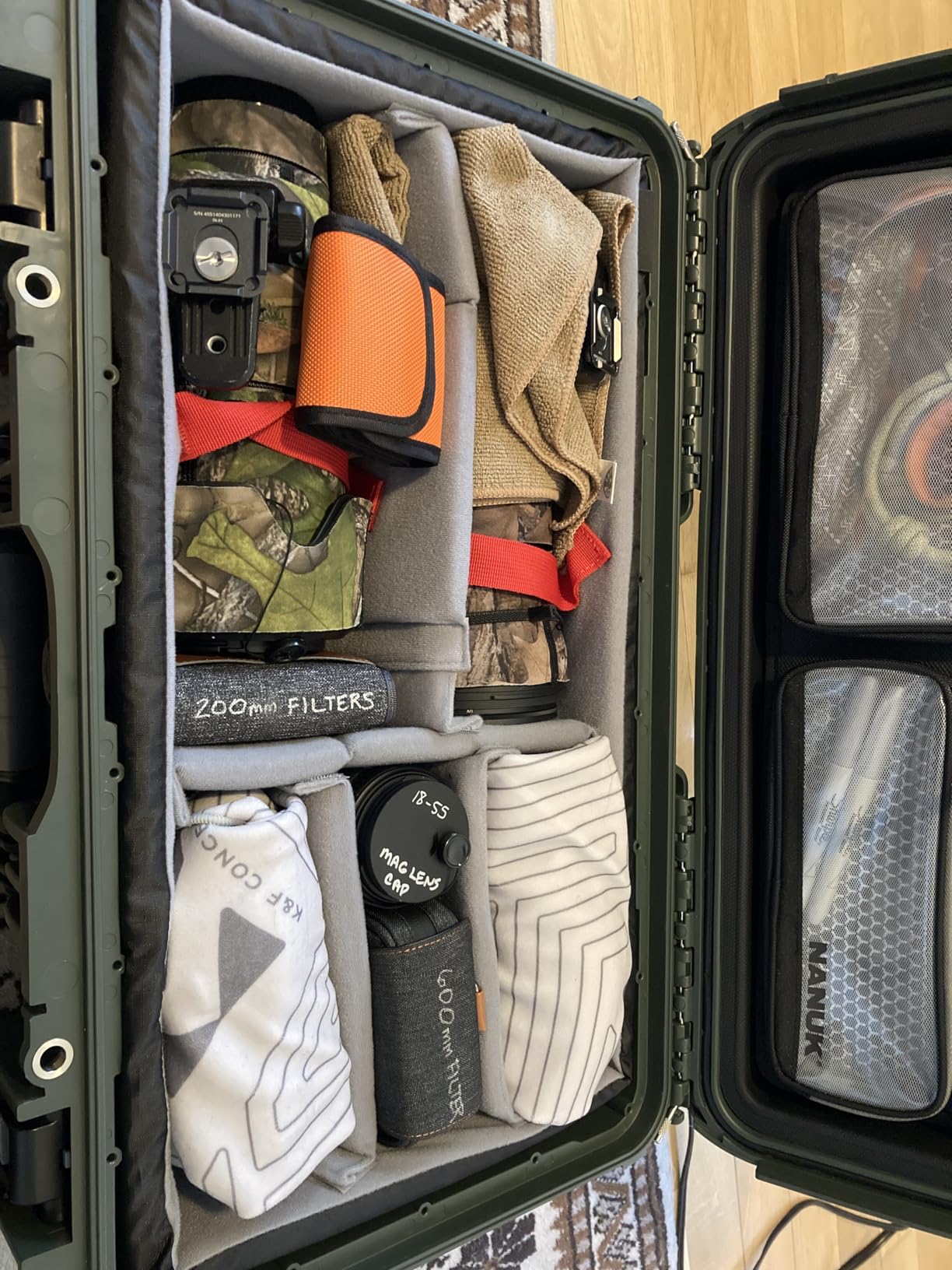 NANUK 935 Pro Photo Kit – Waterproof Travel Camera Hard Case with Padded Dividers and Wheels - Customer Photo 1