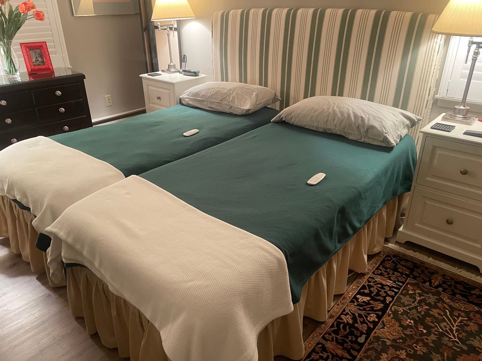 Lucid L150 Adjustable Base – Bed Frame with Head and Foot Incline – Wireless Remote Control – Premium Quiet Motor, Twin XL size - Customer Photo 2