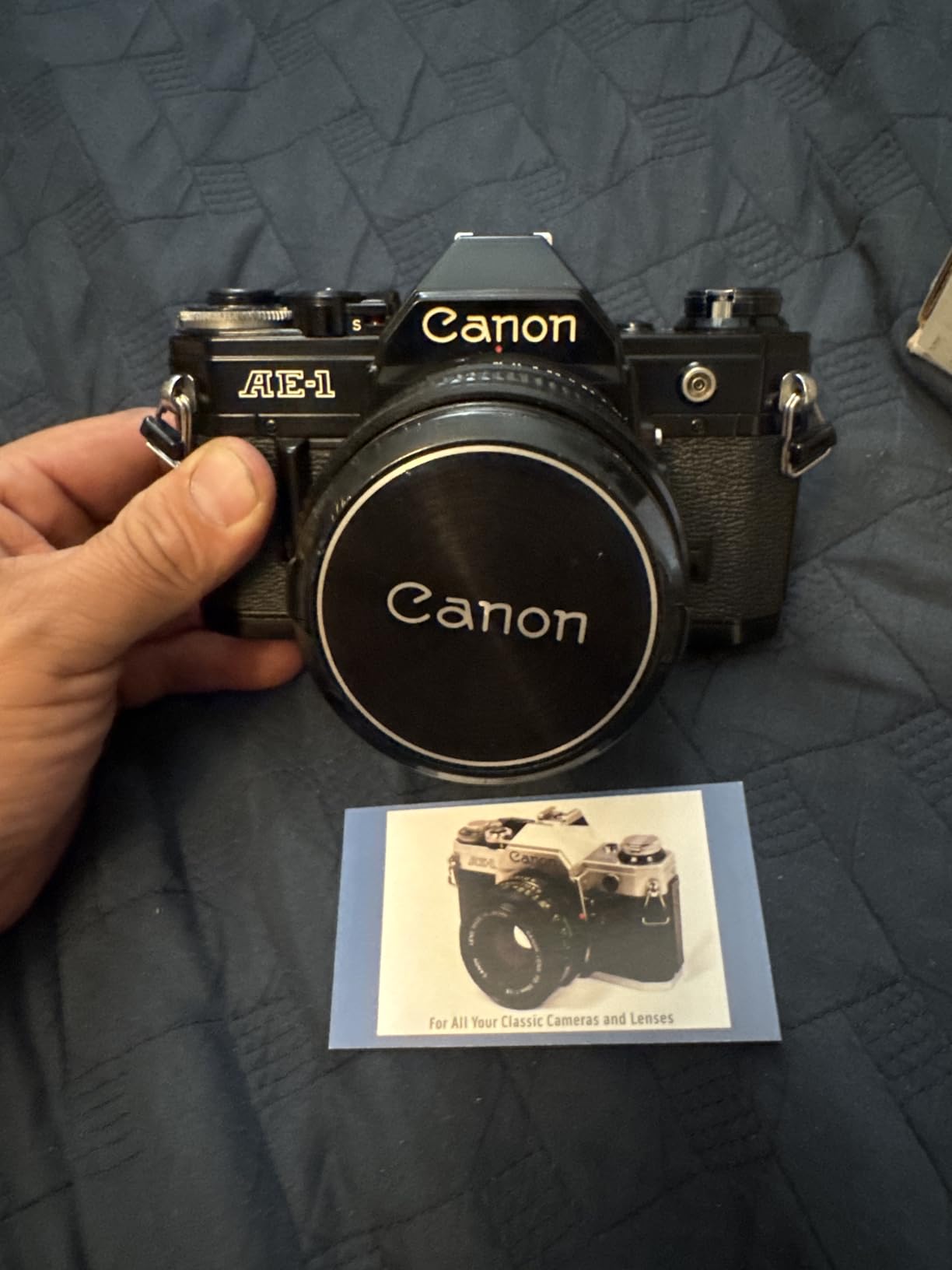 Vintage Canon AE-1 35mm SLR Camera with 50mm 1:1.8 Lens (Renewed) Customer Review Vintage Canon AE-1 35mm SLR Camera with 50mm 1:1.8 Lens (Renewed) - Customer Photo 2