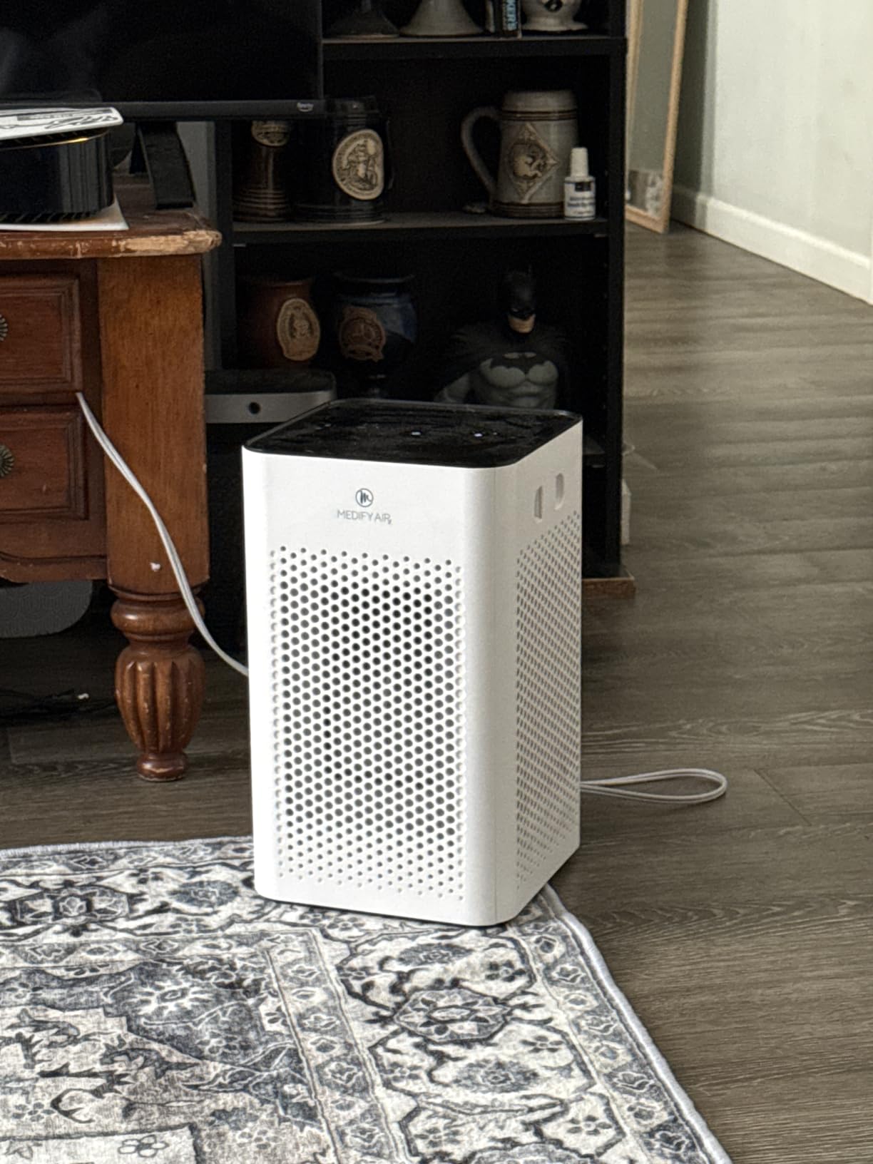 Medify MA-25 Air Purifier with True HEPA H13 Filter | 825 ft² Coverage in 1hr for Allergens, Smoke, Wildfires, Odors, Pollen, Pet Dander | Quiet 99.9% Removal to 0.1 Microns | White Customer Review Medify MA-25 Air Purifier with True HEPA H13 Filter | 825 ft² Coverage in 1hr for Allergens, Smoke, Wildfires, Odors, Pollen, Pet Dander | Quiet 99.9% Removal to 0.1 Microns | White - Customer Photo 1