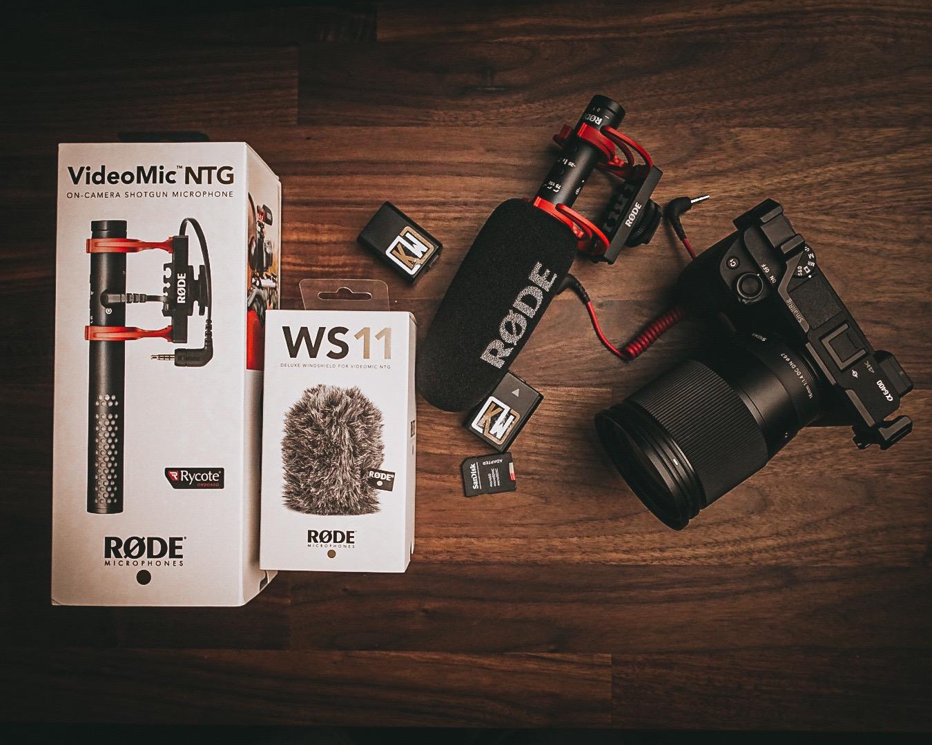 Rode VideoMic NTG Camera-mount Shotgun Microphone,Black Customer Review Rode VideoMic NTG Camera-mount Shotgun Microphone,Black - Customer Photo 1