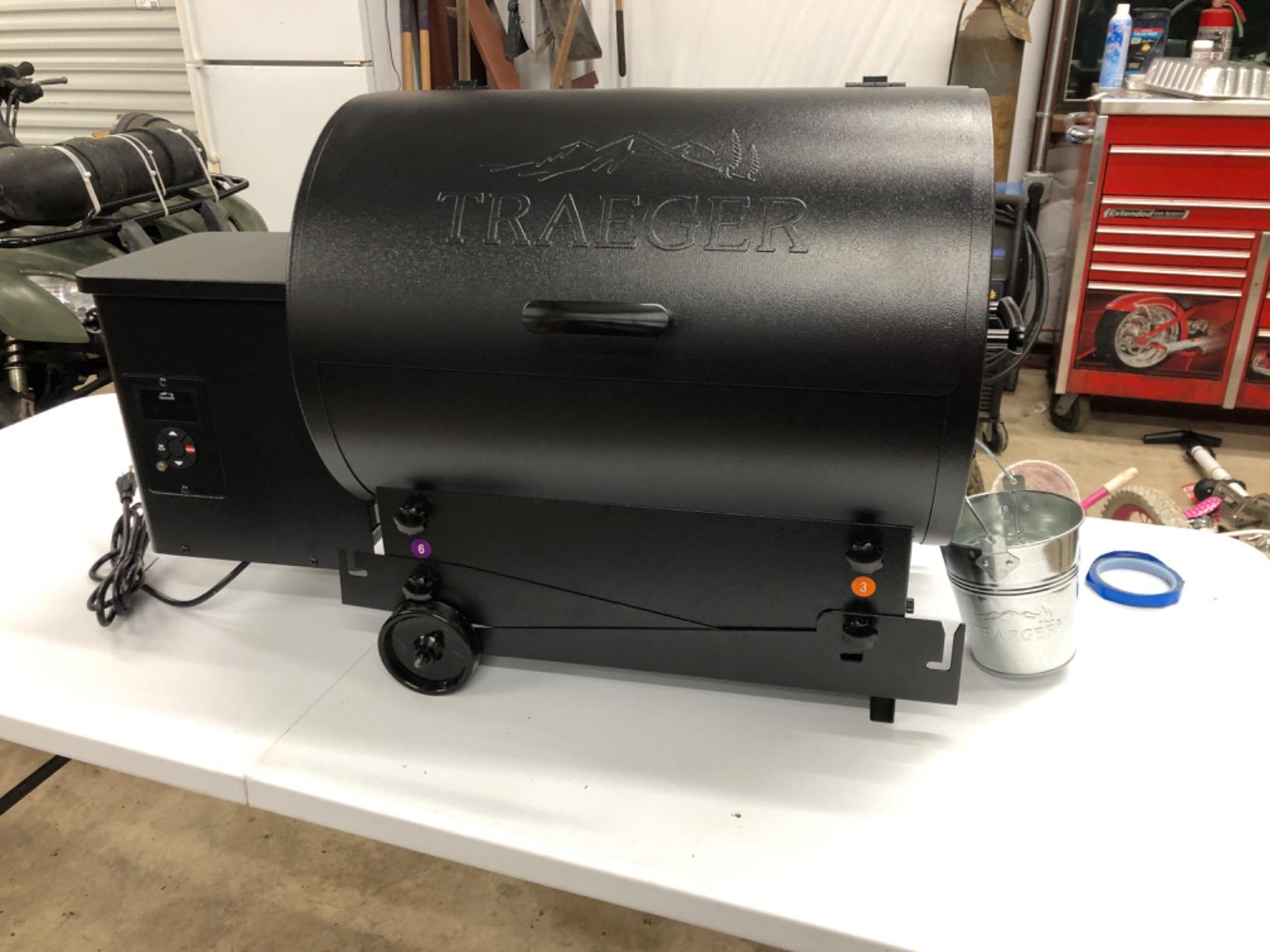 Traeger Grills TFB30KLF Tailgater 20 Portable Electric Wood Pellet Grill and Smoker – Foldable Legs, 6-in-1 Versatility, 300 sq. in. Cooking Space for Tailgating, Camping, and Outdoor BBQ Customer Review Traeger Grills TFB30KLF Tailgater 20 Portable Electric Wood Pellet Grill and Smoker – Foldable Legs, 6-in-1 Versatility, 300 sq. in. Cooking Space for Tailgating, Camping, and Outdoor BBQ - Customer Photo 2