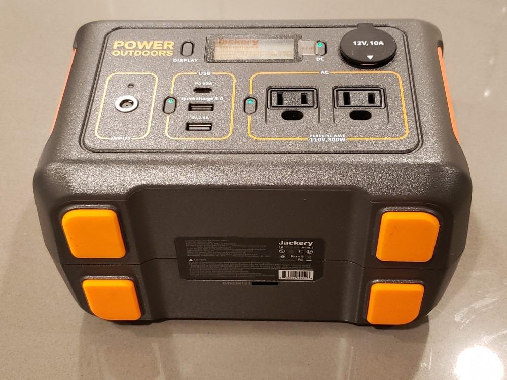 Jackery Portable Power Station Explorer 300, 293Wh Backup Lithium Battery, Solar Generator for Outdoors Camping Travel Hunting Blackout (Solar Panel Optional) Customer Review Jackery Portable Power Station Explorer 300, 293Wh Backup Lithium Battery, Solar Generator for Outdoors Camping Travel Hunting Blackout (Solar Panel Optional) - Customer Photo 1