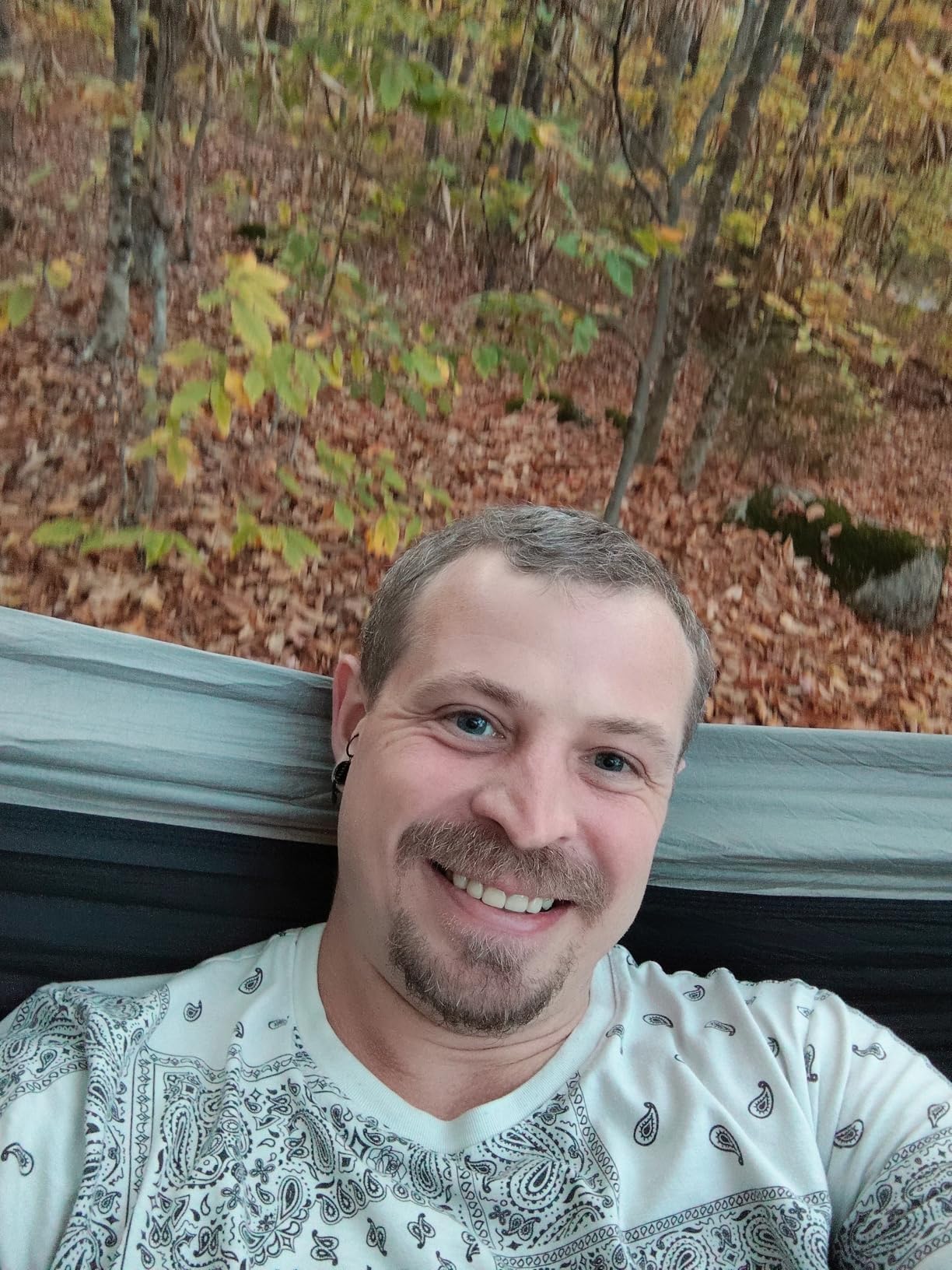 Kootek Camping Hammock, Portable Hammocks with Tree Straps & Attached Carry Bag, Camping Essentials Gear, Perfect for Outside Indoor Hiking Beach Backpack Travel Customer Review Kootek Camping Hammock, Portable Hammocks with Tree Straps & Attached Carry Bag, Camping Essentials Gear, Perfect for Outside Indoor Hiking Beach Backpack Travel - Customer Photo 1