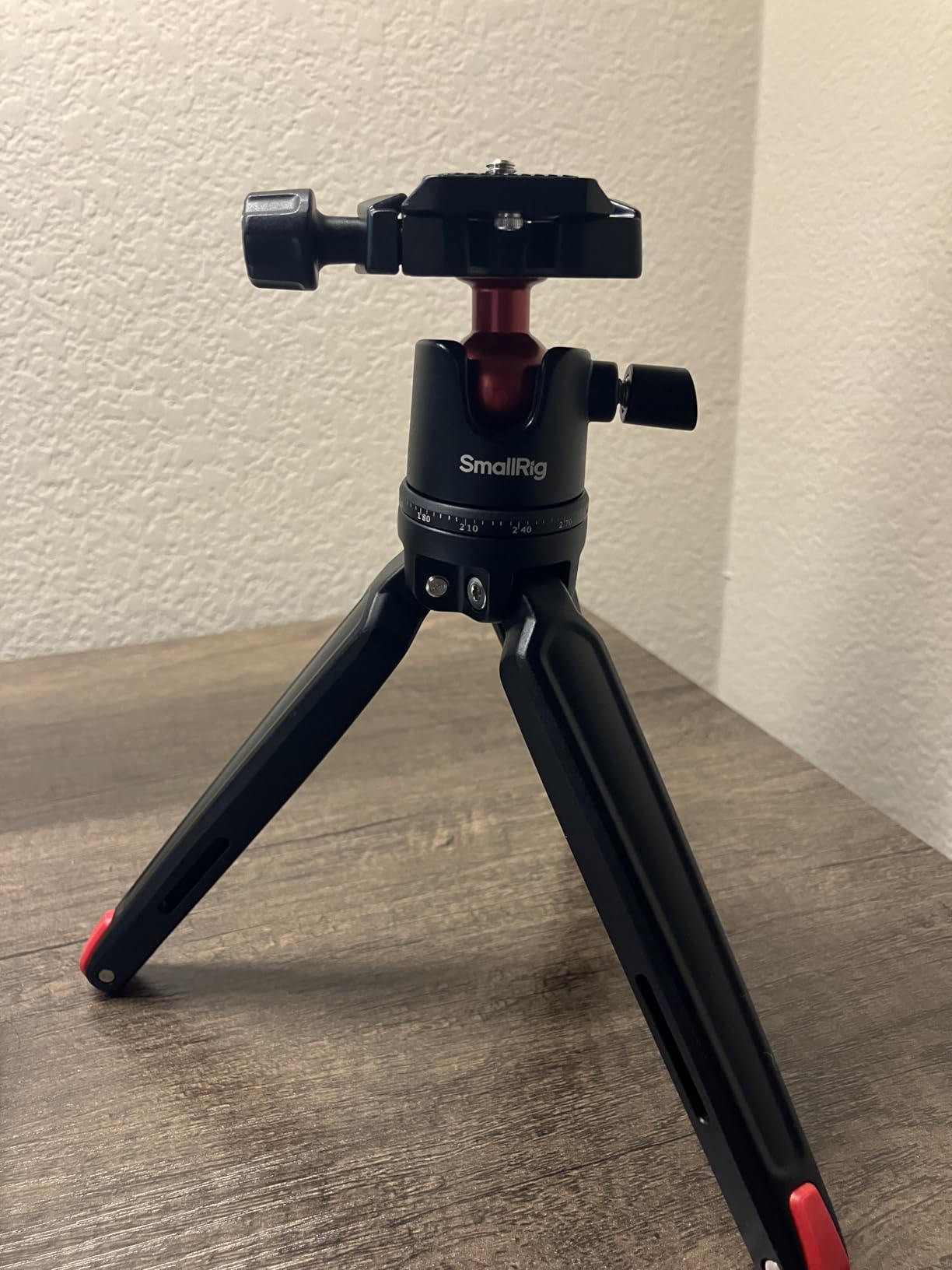 SmallRig Mini Tripod for Camera, Updated Desktop Tabletop Tripod with Arca-Type Compatible QR Plate, 360° Ball Head and 1/4 Screws Portable for Compact Cameras DSLRs, Phone, Gopro - BUT2664 - Customer Photo 4