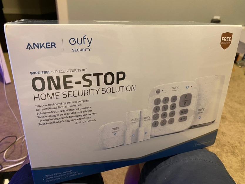 eufy 5-Piece Home Alarm Kit, Home Security System, Keypad, Motion Sensor, 2 Entry Sensors, Home Alarm System, Control from The App, Links with eufyCam, Optional 24/7 Protection customer photo 2
