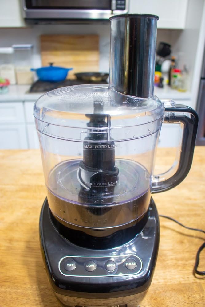BLACK+DECKER 8-Cup Food Processor, Easy Assembly, Stainless Steel S-Blade, Shred, Slice, Chop, Puree, 450W Motor Customer Review BLACK+DECKER 8-Cup Food Processor, Easy Assembly, Stainless Steel S-Blade, Shred, Slice, Chop, Puree, 450W Motor - Customer Photo 1