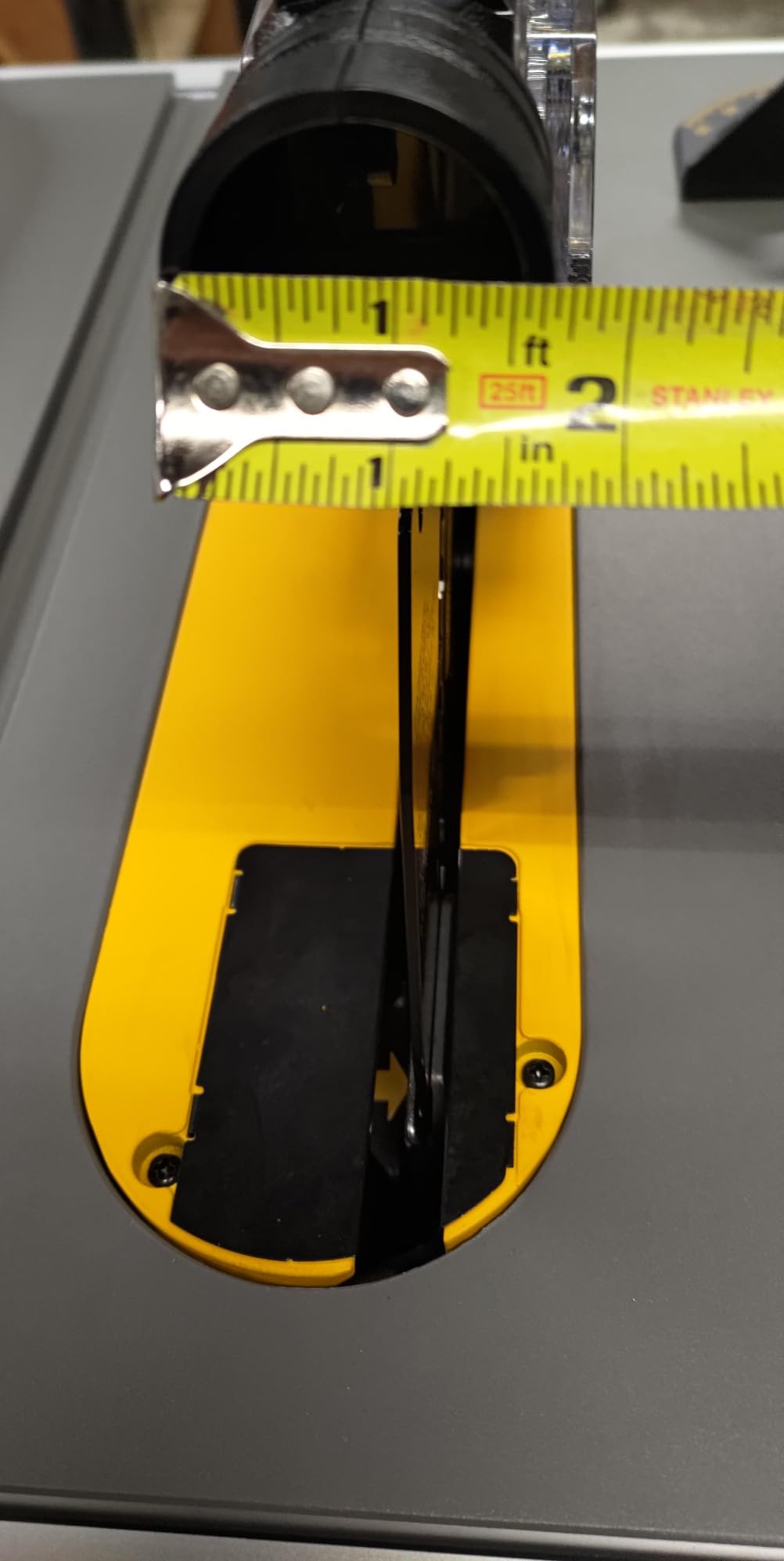 DEWALT 15 Amp 8-1/4 in. Compact Portable Jobsite Table Saw (DWE7485) Customer Review DEWALT 15 Amp 8-1/4 in. Compact Portable Jobsite Table Saw (DWE7485) - Customer Photo 1