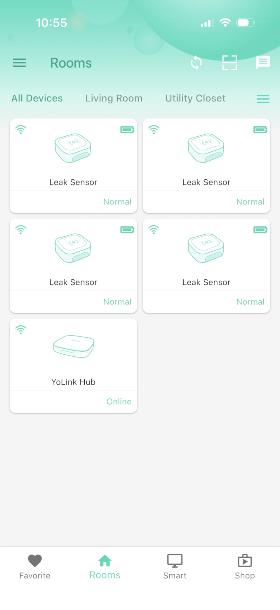 YoLink Water Leak Starter Kit: Hub + 4 Leak Sensor 1, LoRa Long-Range, App/SMS/Email Alerts, D2D Offline Triggers, 2 AAA Up to 5-Year Battery, Compatible with Alexa/IFTTT/Home Assistant customer photo 1