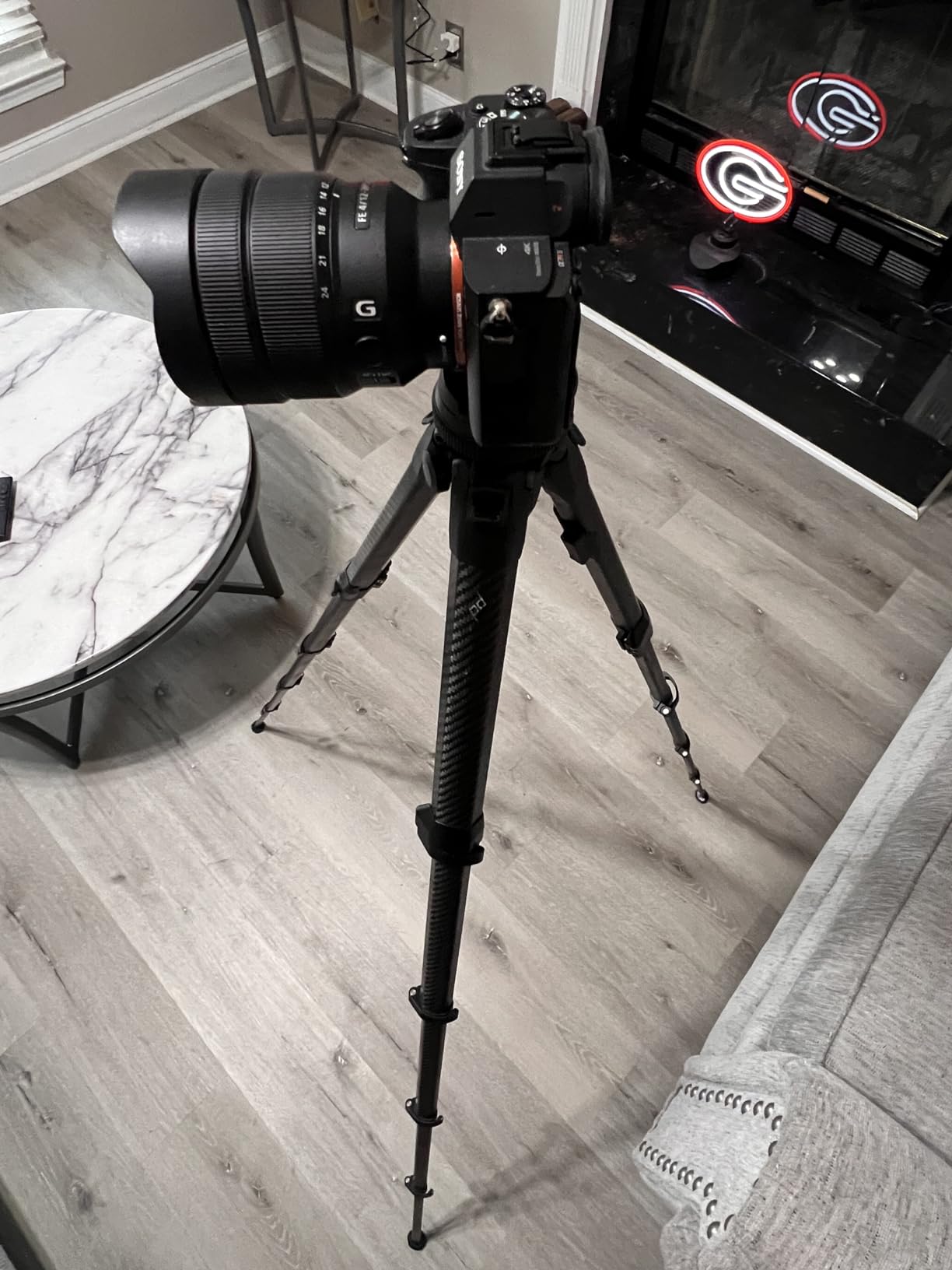 Peak Design Travel Tripod, Carbon Fiber, Compact Design, Quick Setup and Takedown, Pro-Level Stability, Ergonomic Ball Head, Compact and Portable Travel Tripod for Camera and Phone, 20 lb Capacity Customer Review Peak Design Travel Tripod, Carbon Fiber, Compact Design, Quick Setup and Takedown, Pro-Level Stability, Ergonomic Ball Head, Compact and Portable Travel Tripod for Camera and Phone, 20 lb Capacity - Customer Photo 3