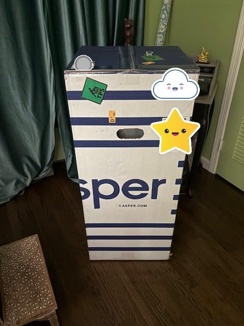 Casper Sleep Element King Mattress - Medium Feel - Motion Isolation - Breathable, Cooling Memory Foam - 100-Night Trial - CertiPUR-US - Customer Photo 1