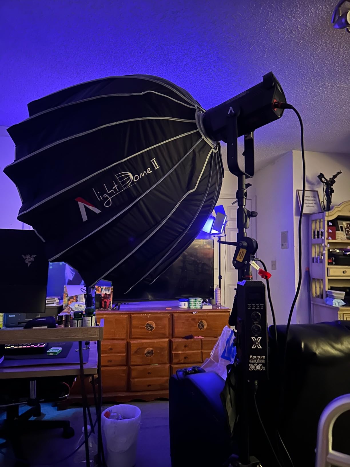 Aputure 300X Led Video Light,300W Aputure LS 300X,Bi-Color 2700K-6500K,24300lux@1m,APP and Remote Control(V-Mount) Customer Review Aputure 300X Led Video Light,300W Aputure LS 300X,Bi-Color 2700K-6500K,24300lux@1m,APP and Remote Control(V-Mount) - Customer Photo 1