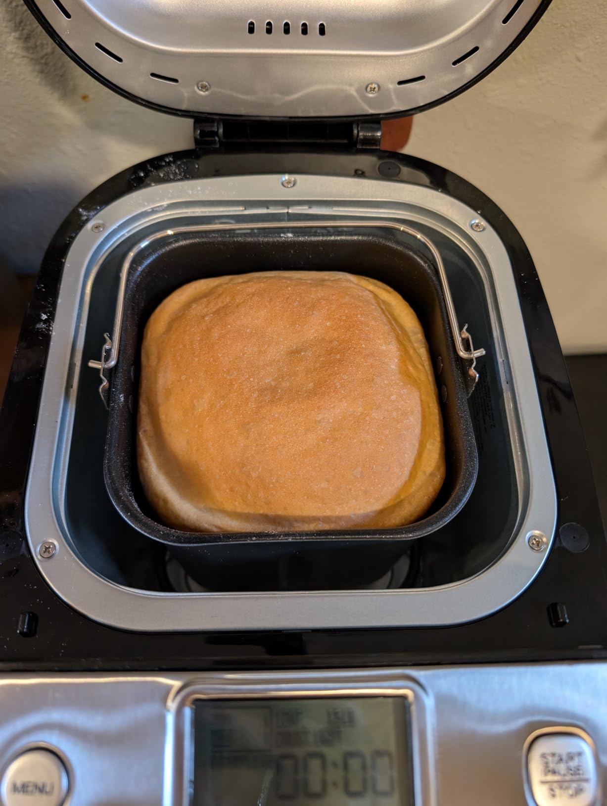 KITCHENARM 29-in-1 SMART Bread Machine with Gluten Free Setting 2LB 1.5LB 1LB Bread Maker Machine with Homemade Cycle - Stainless Steel Breadmaker with Recipes Whole Wheat Bread Making Machine Customer Review KITCHENARM 29-in-1 SMART Bread Machine with Gluten Free Setting 2LB 1.5LB 1LB Bread Maker Machine with Homemade Cycle - Stainless Steel Breadmaker with Recipes Whole Wheat Bread Making Machine - Customer Photo 2