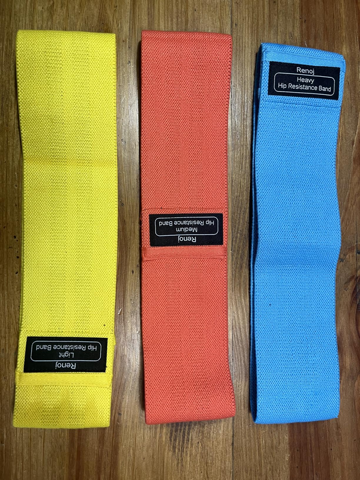 Renoj Resistance Bands for Working Out: 3-Set Professional Exercise Bands for Pilates, Yoga, Home Gym, Booty, Leg Training | Heavy/Medium/Light Fabric Loops for Women Men Customer Review Renoj Resistance Bands for Working Out: 3-Set Professional Exercise Bands for Pilates, Yoga, Home Gym, Booty, Leg Training | Heavy/Medium/Light Fabric Loops for Women Men - Customer Photo 2