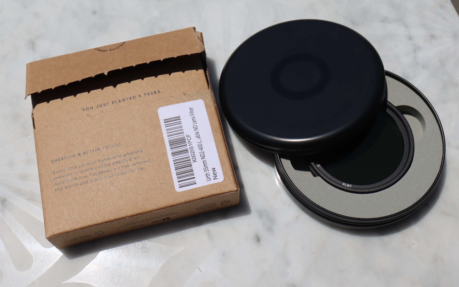 Urth 43mm ND2-400 Variable ND Lens Filter - 1-8.6 Stop Range, Ultra-Slim 20-Layer Nano-Coated Neutral Density Filter for Cameras - Customer Photo 2